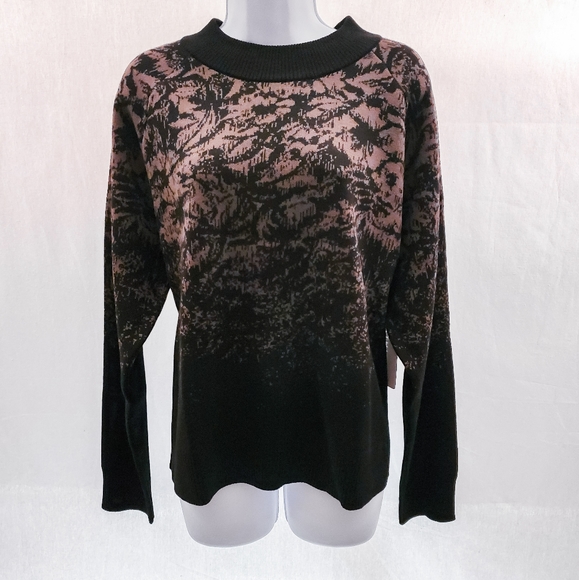 Athleta Jacquard Crew Sweater 